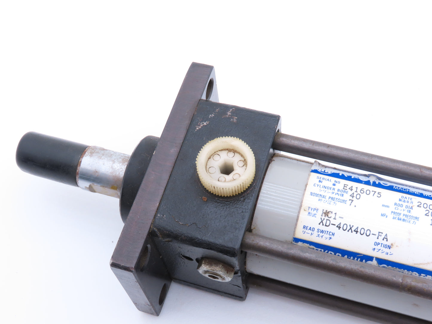 Kyoho Mach Works HC1-XD-40X400-FA Hydraulic Cylinder 40mm Bore 400mm Stroke
