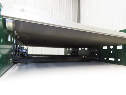 Dematic 25"W x 36"L Belt Over Roller Powered Conveyor 22"BF 48V Motorized Roller
