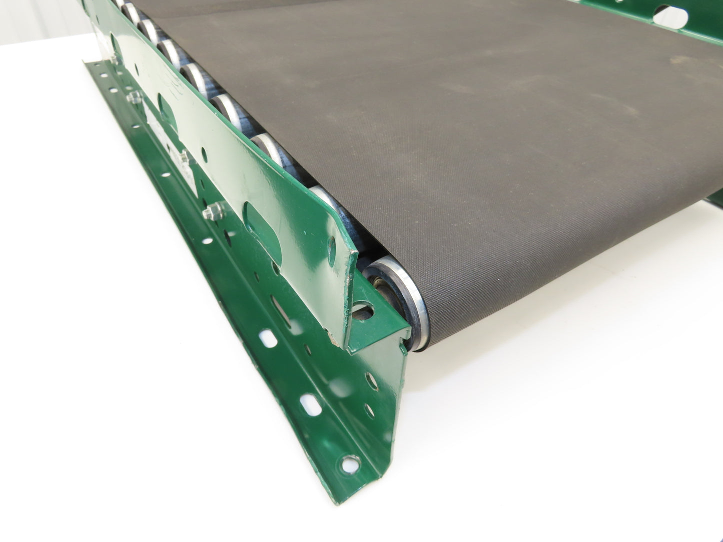 Dematic 25"W x 36"L Belt Over Roller Powered Conveyor 22"BF 48V Motorized Roller