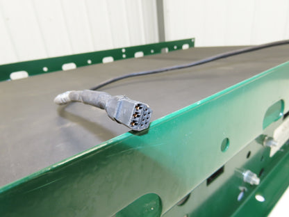 Dematic 25"W x 36"L Belt Over Roller Powered Conveyor 22"BF 48V Motorized Roller