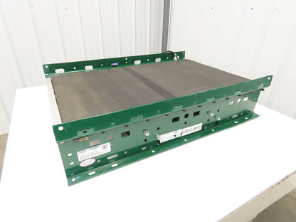 Dematic 25"W x 36"L Belt Over Roller Powered Conveyor 22"BF 48V Motorized Roller