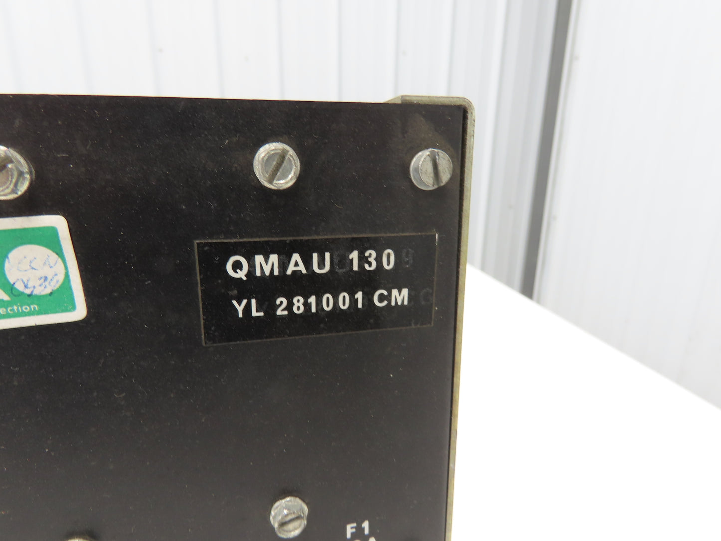 N.B. Lindebergh QMAU 130 Noack Transformer/Adjustable Power Supply
