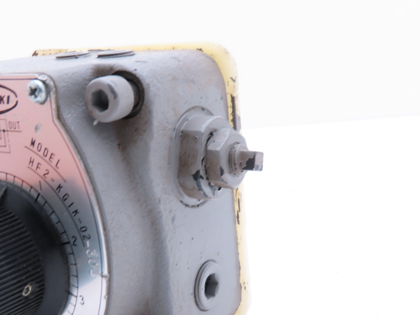 Toyooki Kogyo HF2-KGIK-02-301 Hydraulic Flow Control Valve Manual Dial