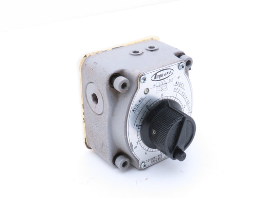 Toyooki Kogyo HF2-KGIK-02-301 Hydraulic Flow Control Valve Manual Dial