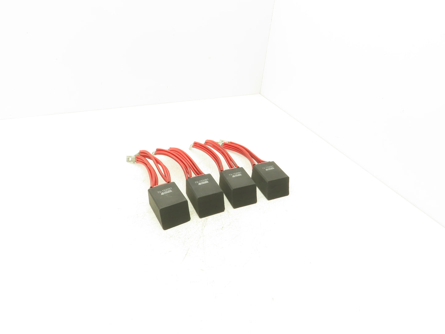 Helwig Carbon Tamped Multi-Section Motor Brush 2"T x 1-1/2"W x 2-3/4" Lot of 4