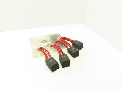 Helwig Carbon Tamped Multi-Section Motor Brush 2"T x 1-1/2"W x 2-3/4" Lot of 4