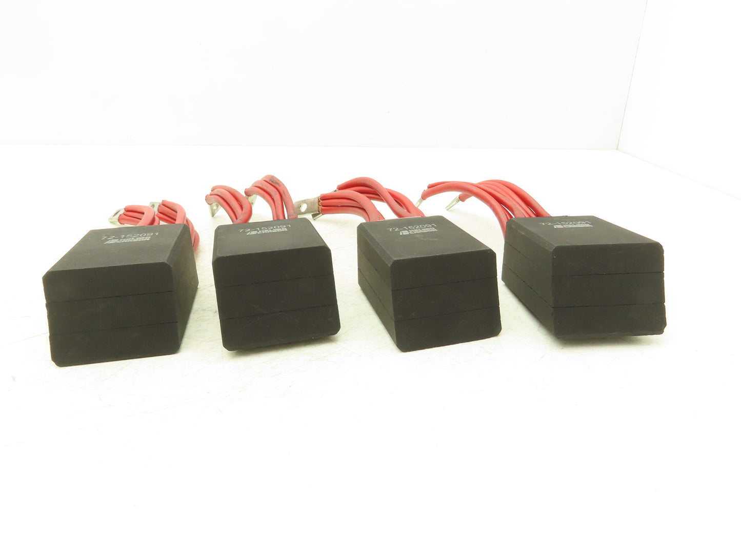 Helwig Carbon Tamped Multi-Section Motor Brush 2"T x 1-1/2"W x 2-3/4" Lot of 4
