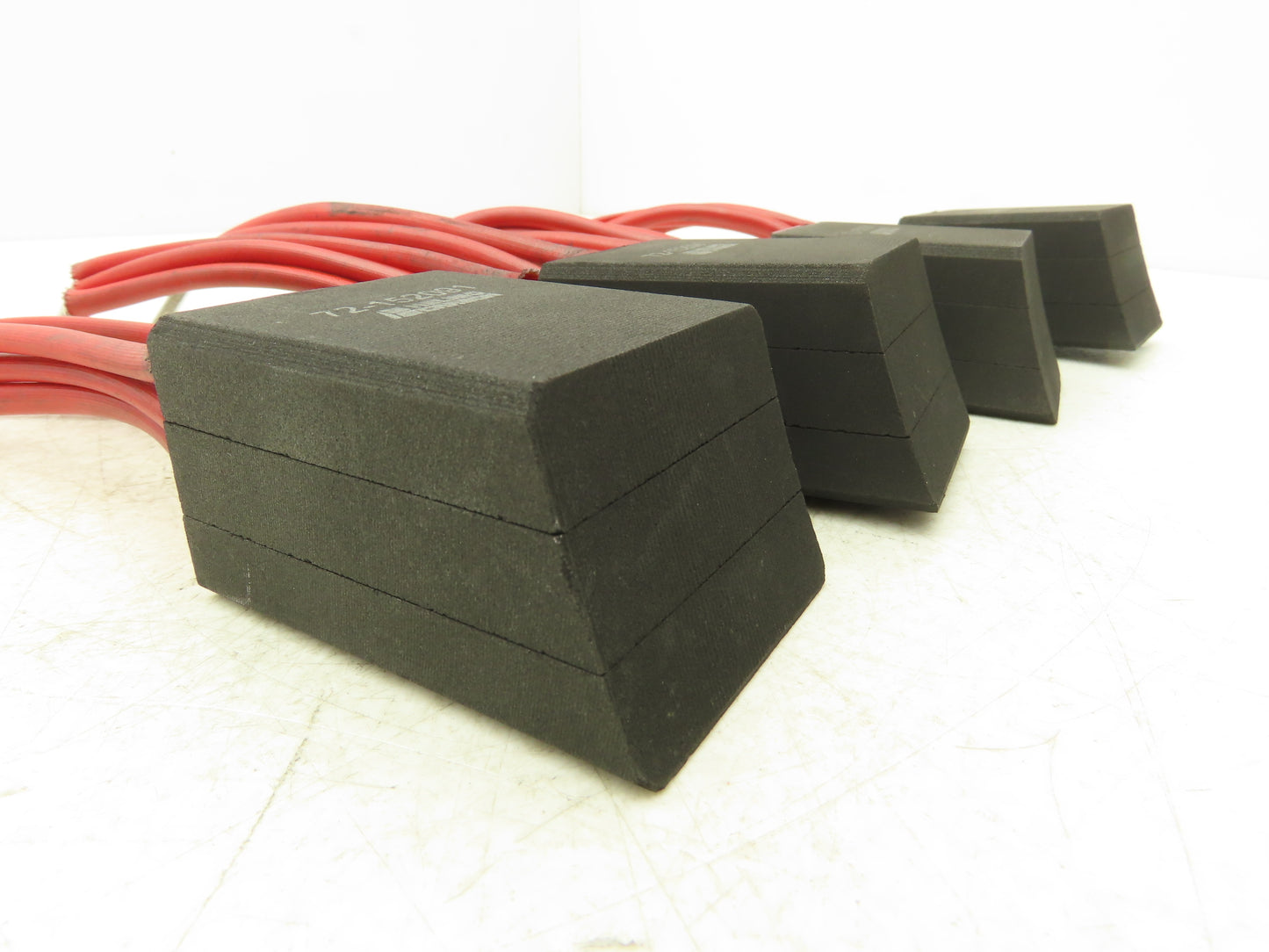 Helwig Carbon Tamped Multi-Section Motor Brush 2"T x 1-1/2"W x 2-3/4" Lot of 4