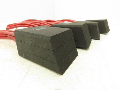 Helwig Carbon Tamped Multi-Section Motor Brush 2"T x 1-1/2"W x 2-3/4" Lot of 4