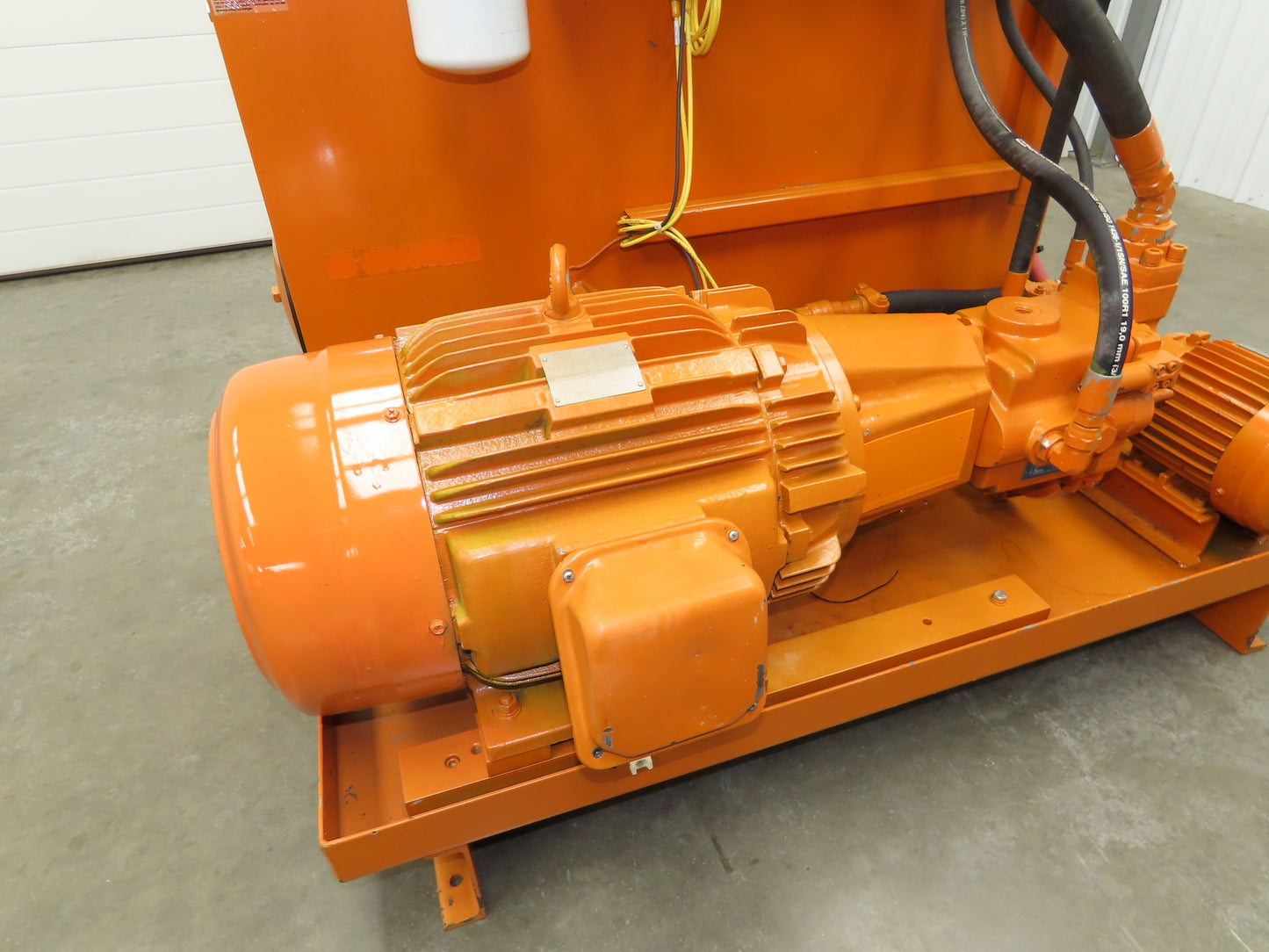 Continental RHM Hydraulic Power Unit 29 GPM 3000 PSI 25Hp Dual Pump 100 Gal