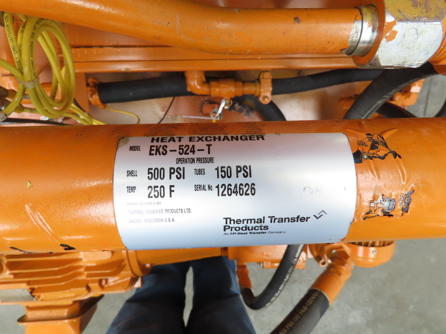 Continental RHM Hydraulic Power Unit 29 GPM 3000 PSI 25Hp Dual Pump 100 Gal