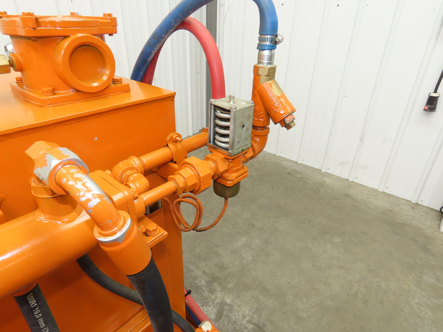 Continental RHM Hydraulic Power Unit 29 GPM 3000 PSI 25Hp Dual Pump 100 Gal