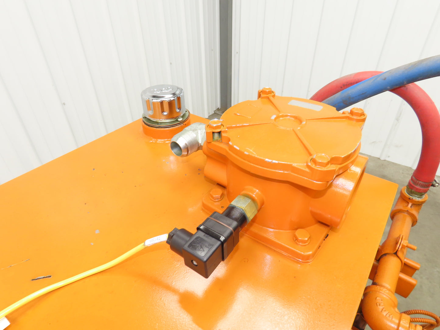 Continental RHM Hydraulic Power Unit 29 GPM 3000 PSI 25Hp Dual Pump 100 Gal