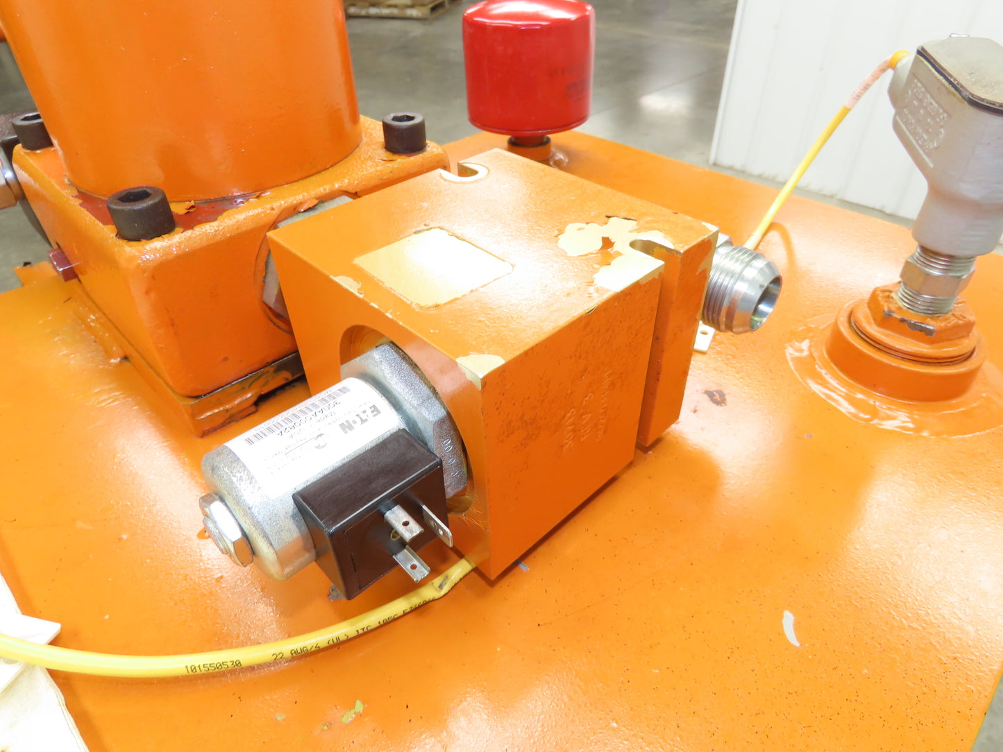 Continental RHM Hydraulic Power Unit 29 GPM 3000 PSI 25Hp Dual Pump 100 Gal