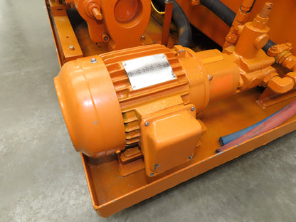 Continental RHM Hydraulic Power Unit 29 GPM 3000 PSI 25Hp Dual Pump 100 Gal