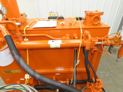 Continental RHM Hydraulic Power Unit 29 GPM 3000 PSI 25Hp Dual Pump 100 Gal