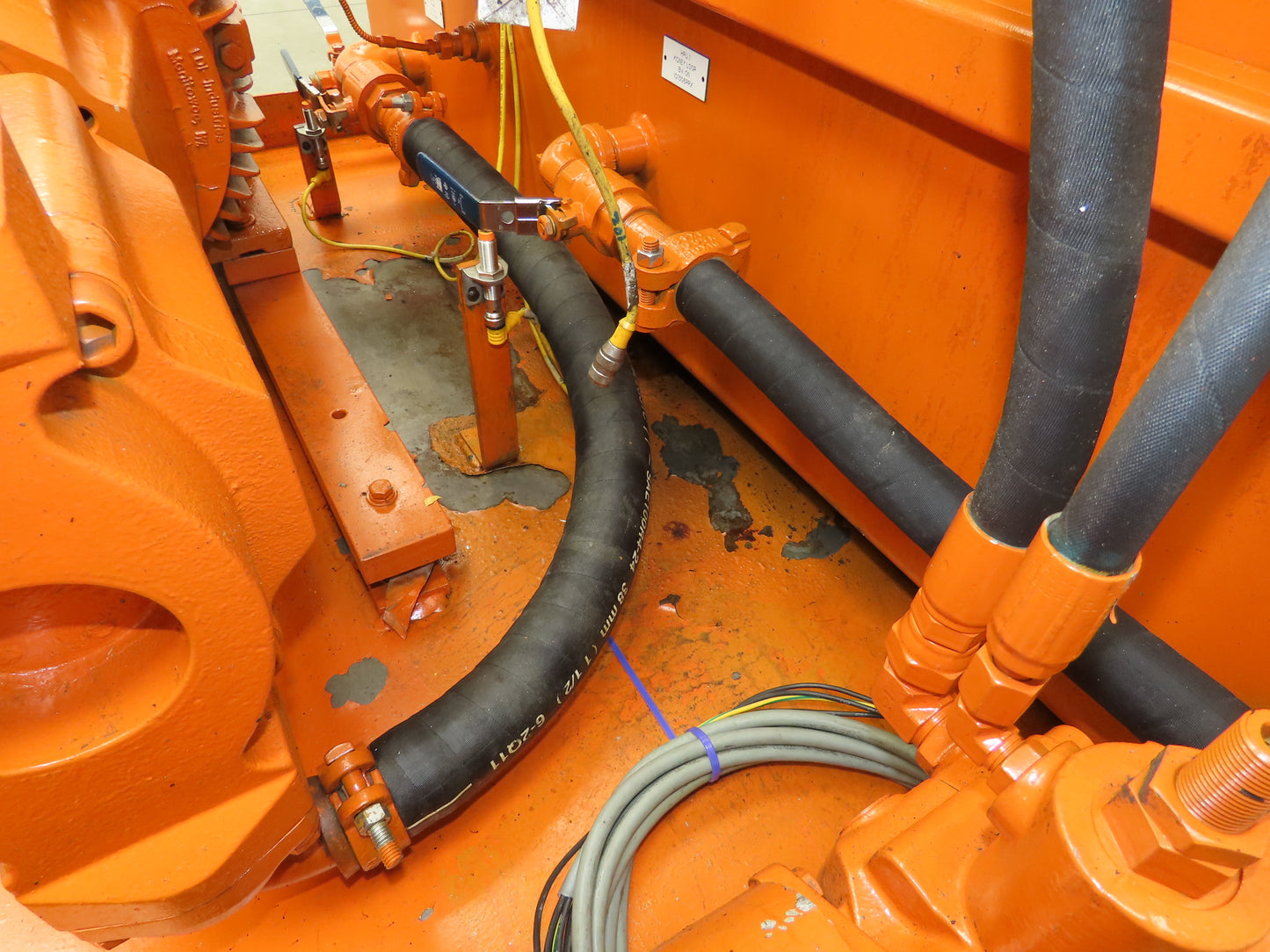 Continental RHM Hydraulic Power Unit 29 GPM 3000 PSI 25Hp Dual Pump 100 Gal