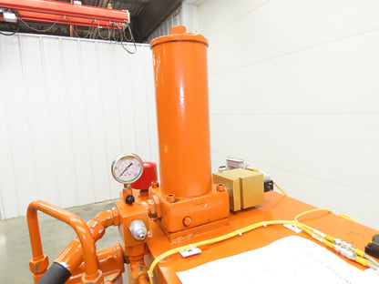 Continental RHM Hydraulic Power Unit 29 GPM 3000 PSI 25Hp Dual Pump 100 Gal