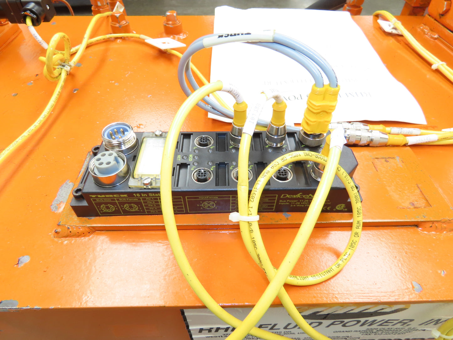 Continental RHM Hydraulic Power Unit 29 GPM 3000 PSI 25Hp Dual Pump 100 Gal