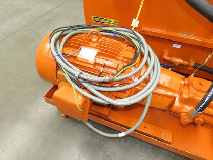 Continental RHM Hydraulic Power Unit 29 GPM 3000 PSI 25Hp Dual Pump 100 Gal