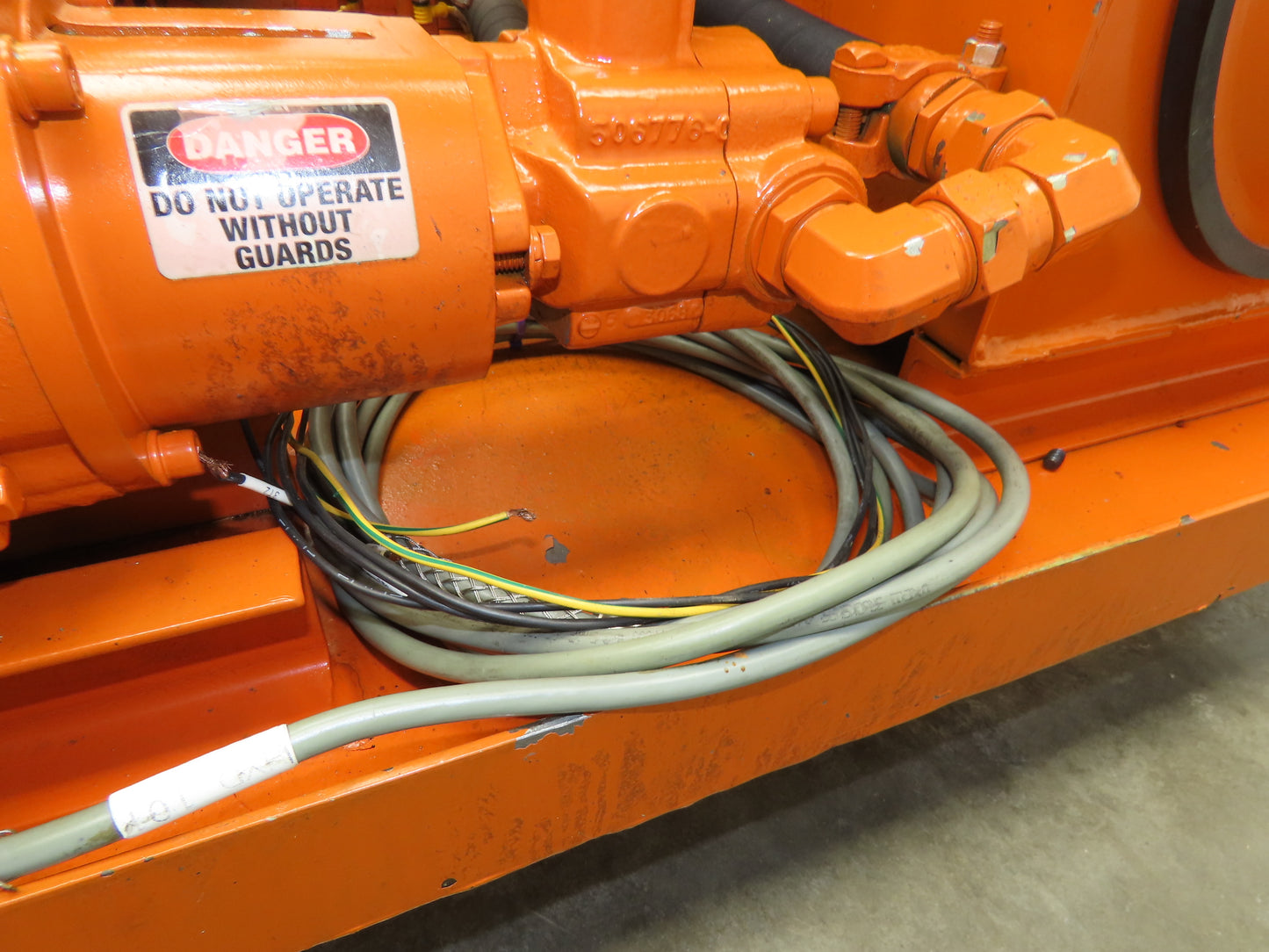 Continental RHM Hydraulic Power Unit 29 GPM 3000 PSI 25Hp Dual Pump 100 Gal