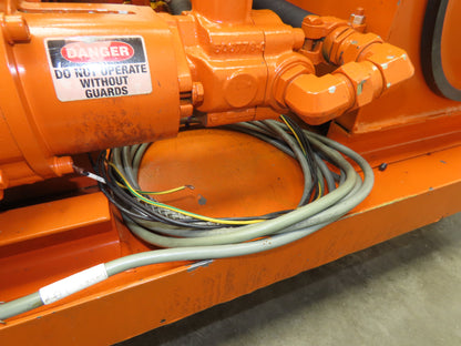 Continental RHM Hydraulic Power Unit 29 GPM 3000 PSI 25Hp Dual Pump 100 Gal