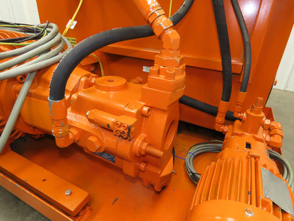 Continental RHM Hydraulic Power Unit 29 GPM 3000 PSI 25Hp Dual Pump 100 Gal