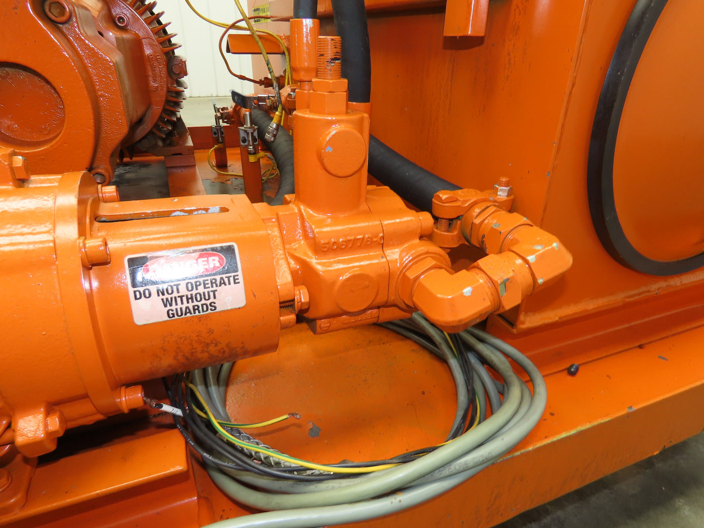 Continental RHM Hydraulic Power Unit 29 GPM 3000 PSI 25Hp Dual Pump 100 Gal