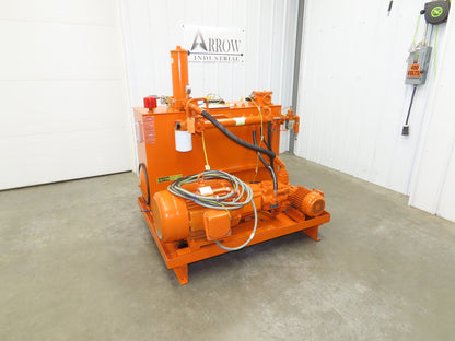 Continental RHM Hydraulic Power Unit 29 GPM 3000 PSI 25Hp Dual Pump 100 Gal