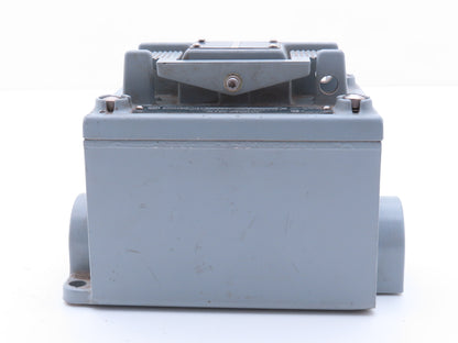 Allen Bradley 800T-XAP 1 Gang Explosion Proof Switch With Cover & Enclosure READ