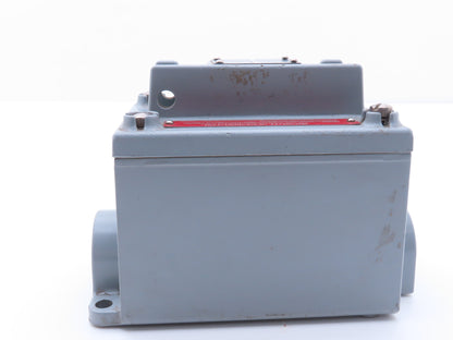 Allen Bradley 800T-XAP 1 Gang Explosion Proof Switch With Cover & Enclosure READ