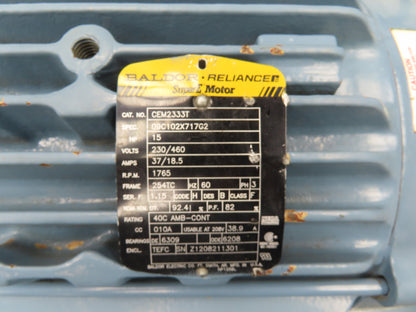 Continental PVX-11B30-RF Hydraulic Pump Power Unit 11 GPM 3000 PSI 15Hp 230/460V