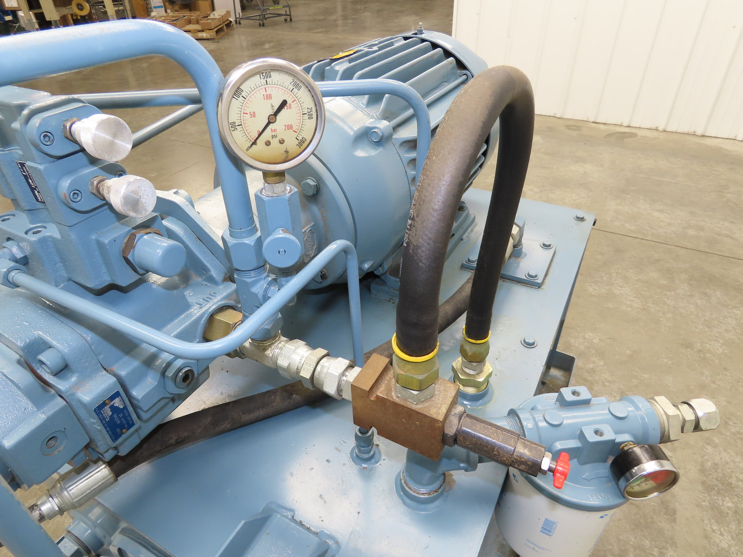 Continental PVX-11B30-RF Hydraulic Pump Power Unit 11 GPM 3000 PSI 15Hp 230/460V