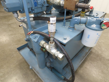 Continental PVX-11B30-RF Hydraulic Pump Power Unit 11 GPM 3000 PSI 15Hp 230/460V