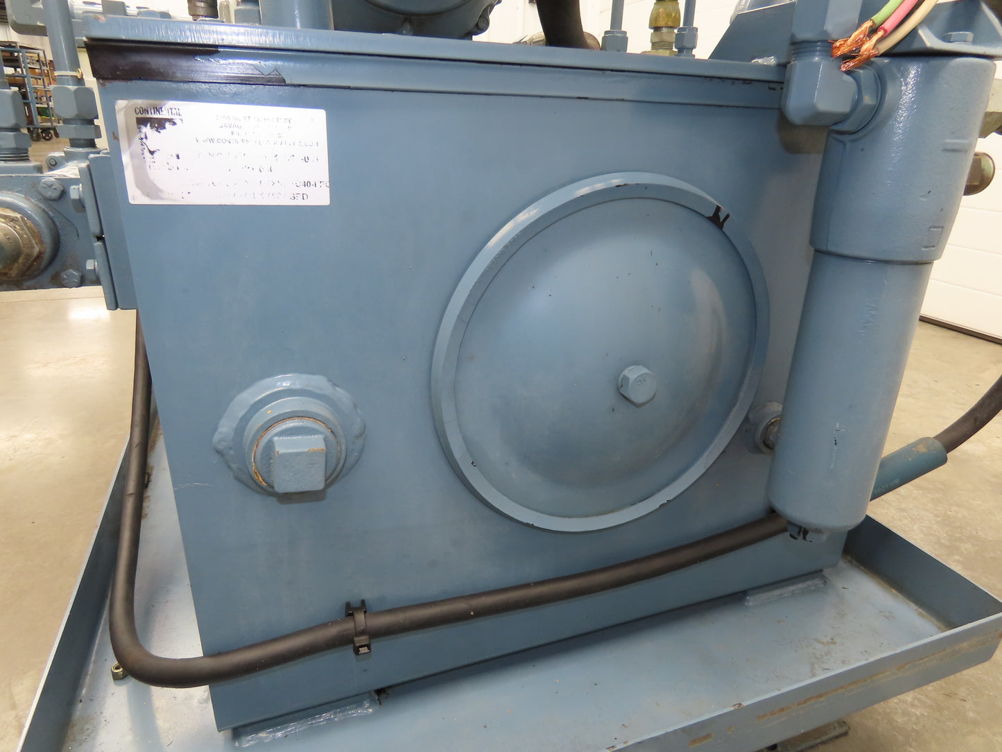 Continental PVX-11B30-RF Hydraulic Pump Power Unit 11 GPM 3000 PSI 15Hp 230/460V