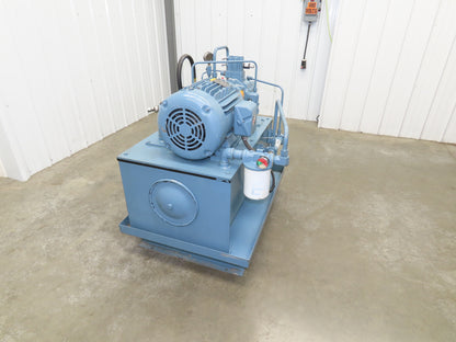 Continental PVX-11B30-RF Hydraulic Pump Power Unit 11 GPM 3000 PSI 15Hp 230/460V