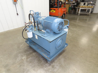 Continental PVX-11B30-RF Hydraulic Pump Power Unit 11 GPM 3000 PSI 15Hp 230/460V