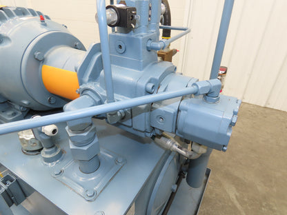 Continental PVX-11B30-RF Hydraulic Pump Power Unit 11 GPM 3000 PSI 15Hp 230/460V