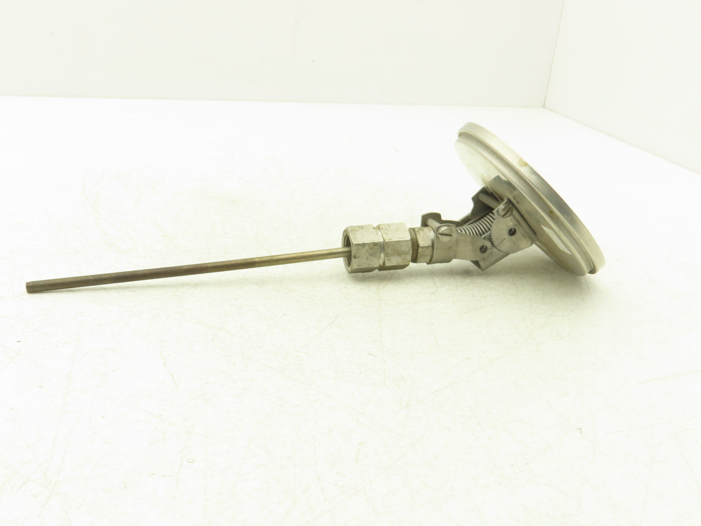 Ashcroft 50/450C Temp Thermometer Gauge 50-450°C 5"Dial 9"Stem Bi-Metal 1/2"NPT