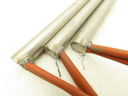 Watlow L17A-1988 Firerod 17" Cartridge Tube Heater 1200W 240V  Lot of 3