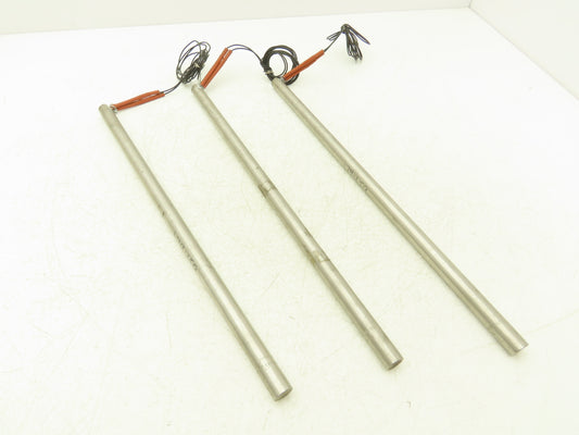Watlow L17A-1988 Firerod 17" Cartridge Tube Heater 1200W 240V  Lot of 3