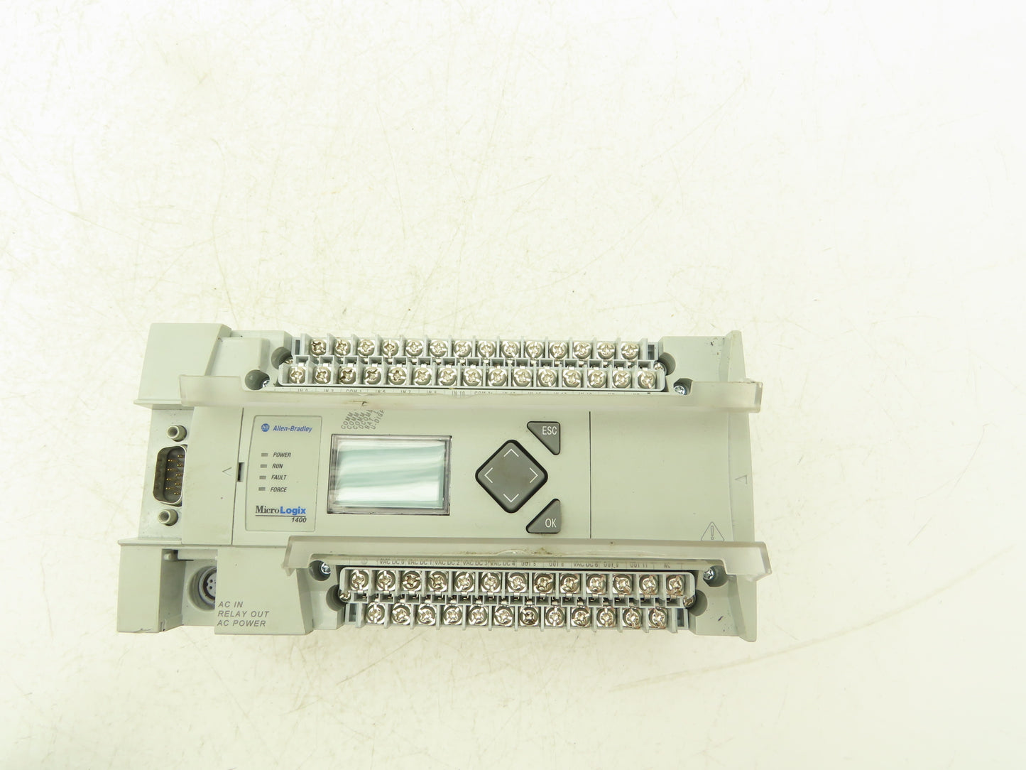 Allen Bradley 1766-L32AWA MicroLogix 1400 Controller Module 32Pt Series C. FW 21