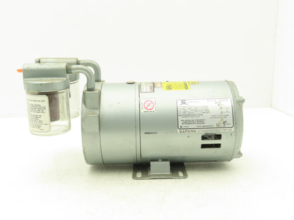 Gast 0522-V103-G18DX Oil-Less  Rotary Vane Vacuum Air Pump 115VAC 1/4Hp 1725RPM