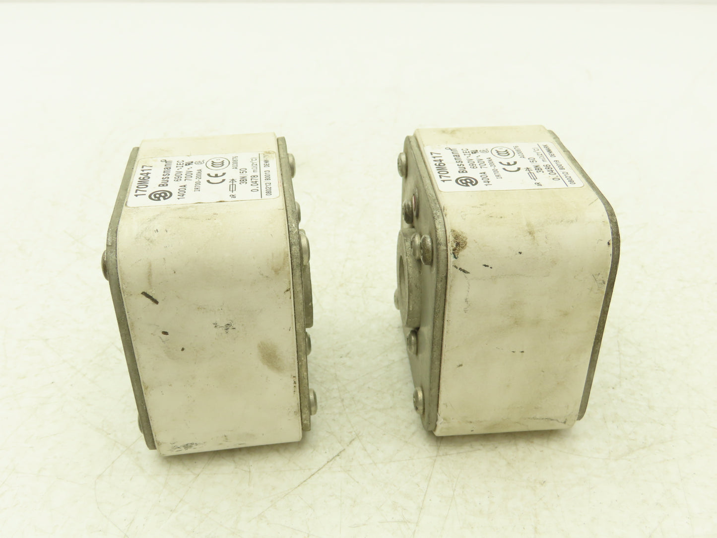 Bussman 170M6417 Fuse 700V 1400A IR700-200kA Lot of 2