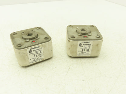 Bussman 170M6417 Fuse 700V 1400A IR700-200kA Lot of 2