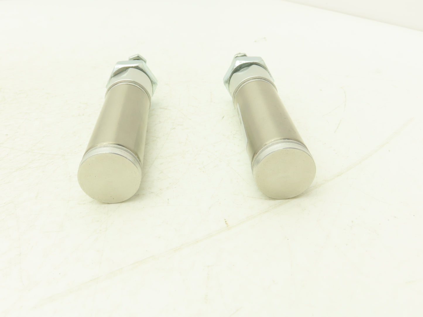SMC NCMB075-0100T Pneumatic Air Cylinder 3/4"Bore 1"Stroke Spring Ext  Lot of 2