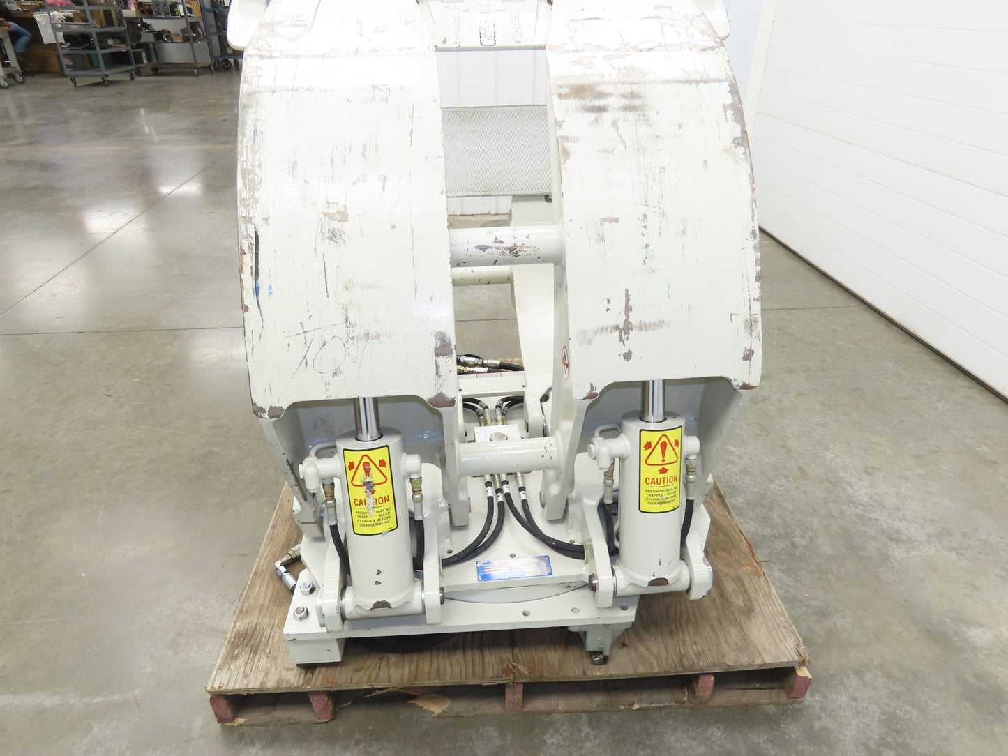 Cascade 45F Paper Roll Clamp 4500LB Fork Lift Truck Clamping Attachment Class 3