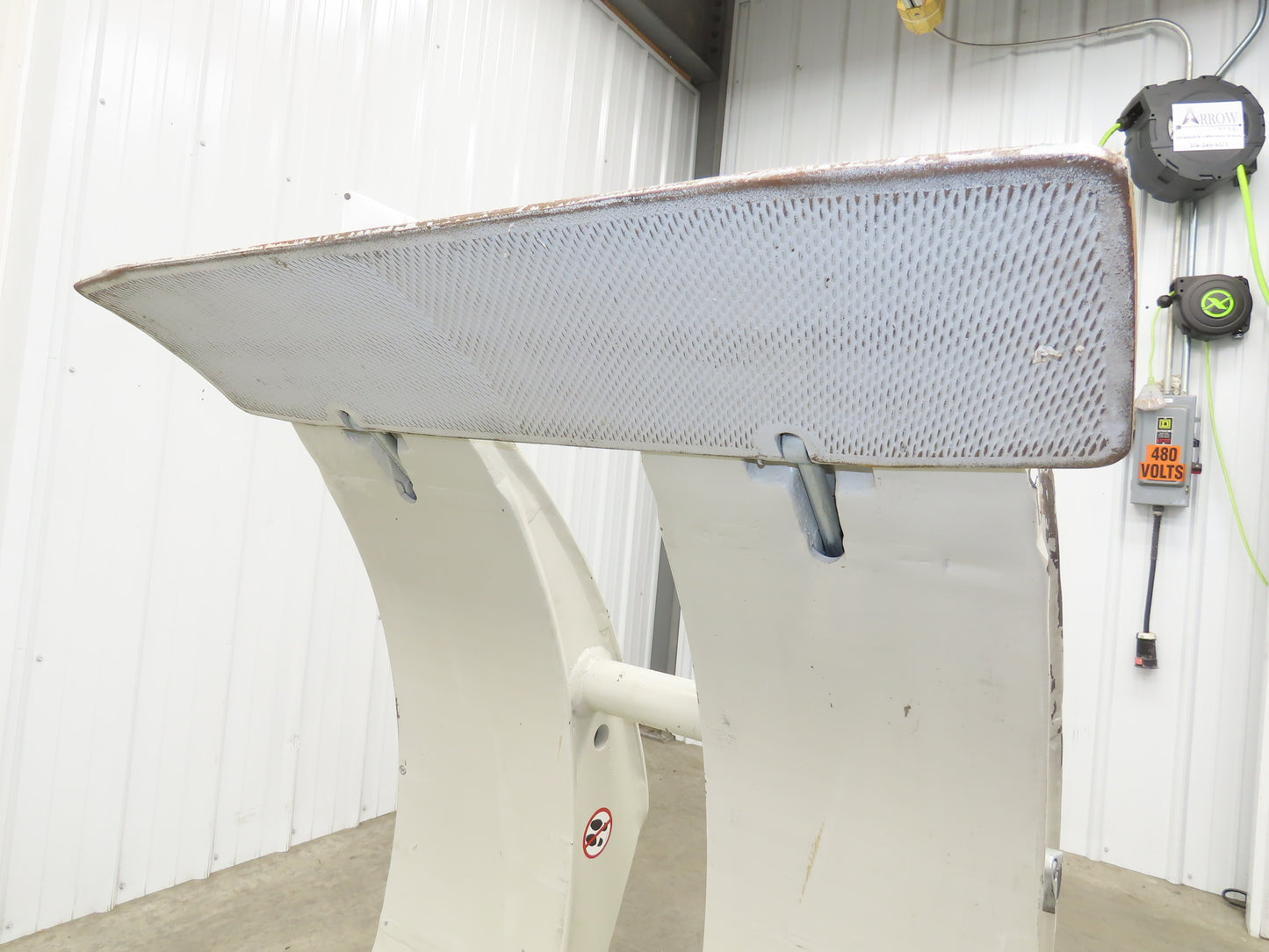 Cascade 45F Paper Roll Clamp 4500LB Fork Lift Truck Clamping Attachment Class 3