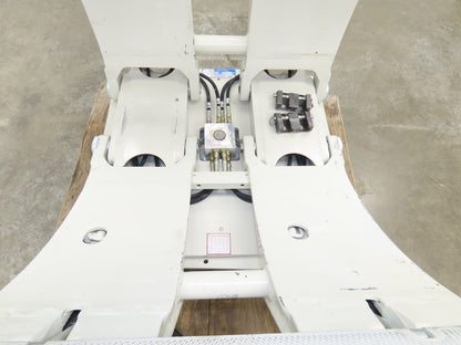 Cascade 45F Paper Roll Clamp 4500LB Fork Lift Truck Clamping Attachment Class 3