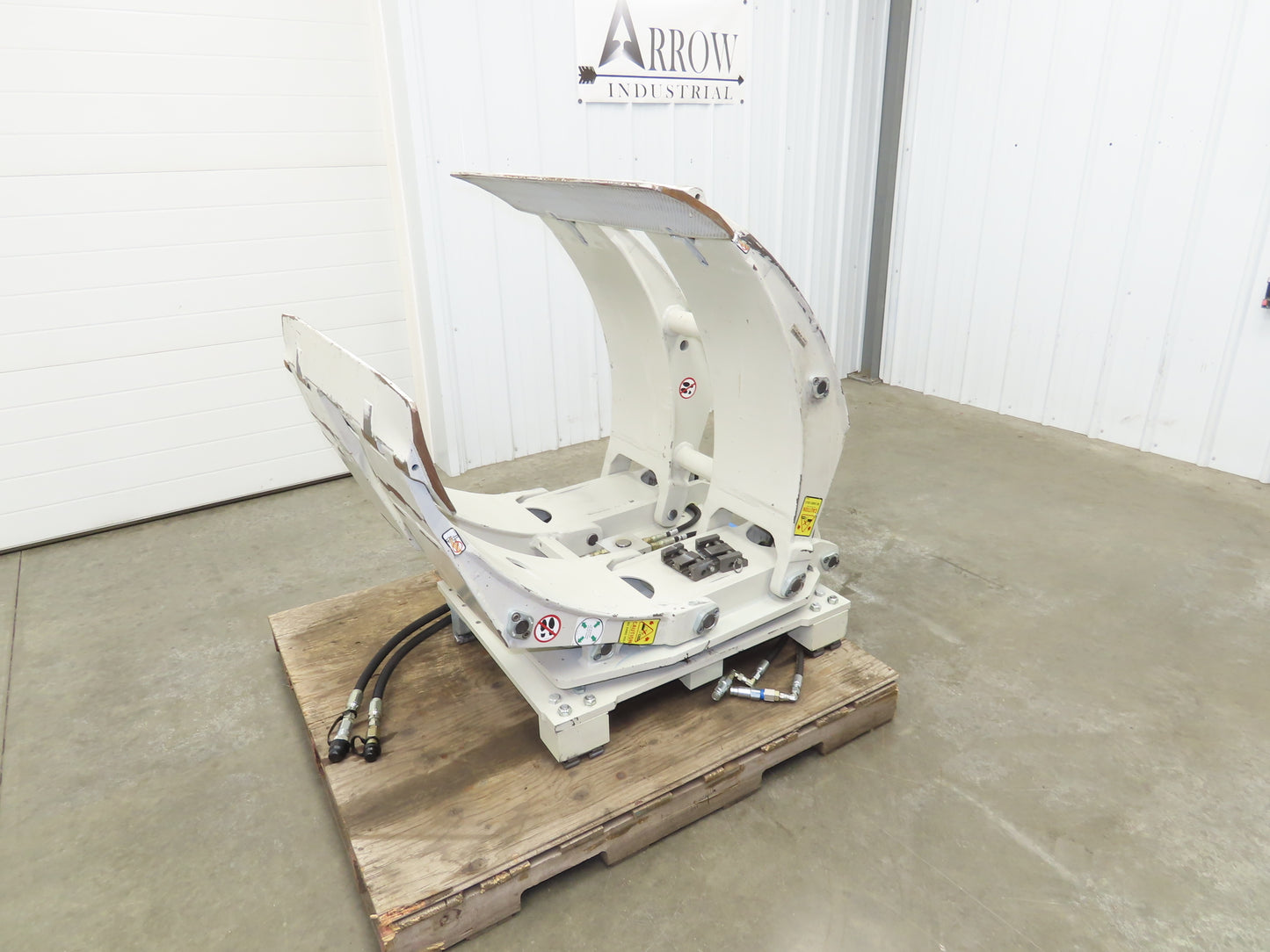 Cascade 45F Paper Roll Clamp 4500LB Fork Lift Truck Clamping Attachment Class 3